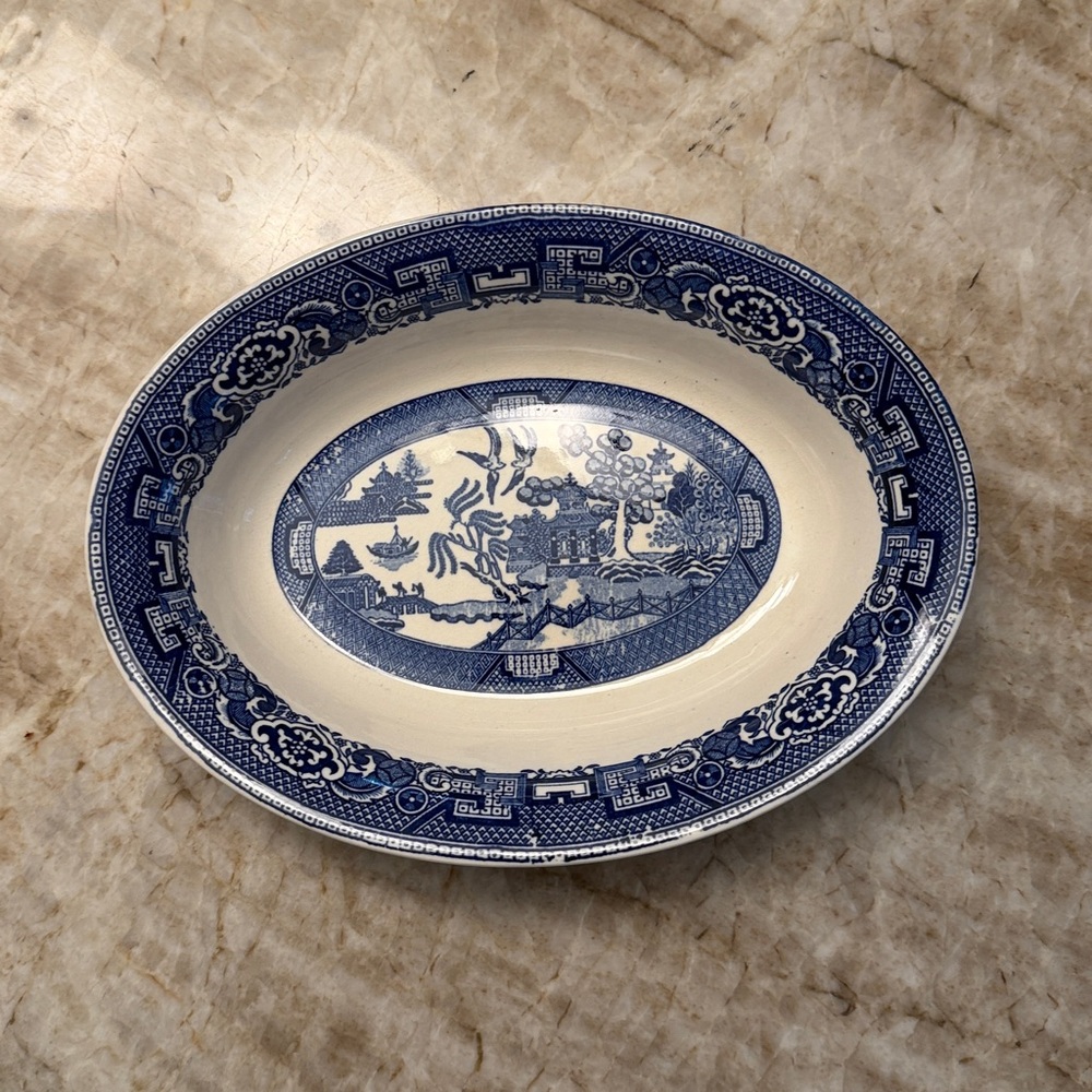 Vintage homer Laughlin Blue willow